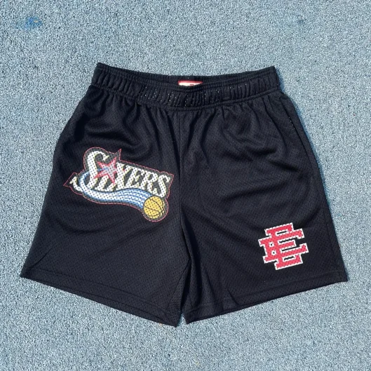EE x Sixers Shorts Black